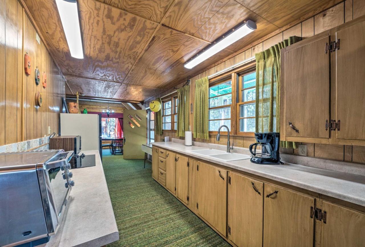 Ruidoso Cabin With Forest Views And Covered Porch Eksteriør billede